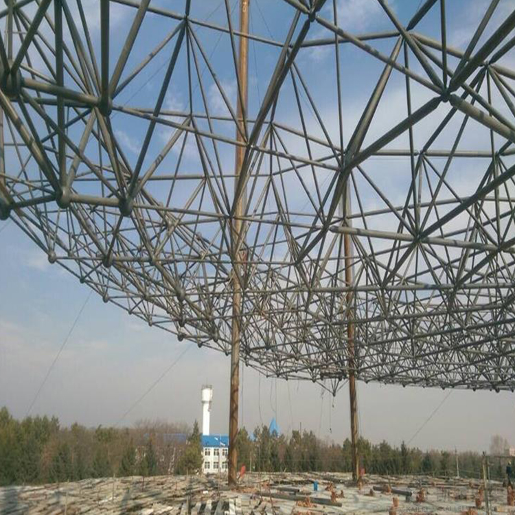 丹东球形网架钢结构施工方案